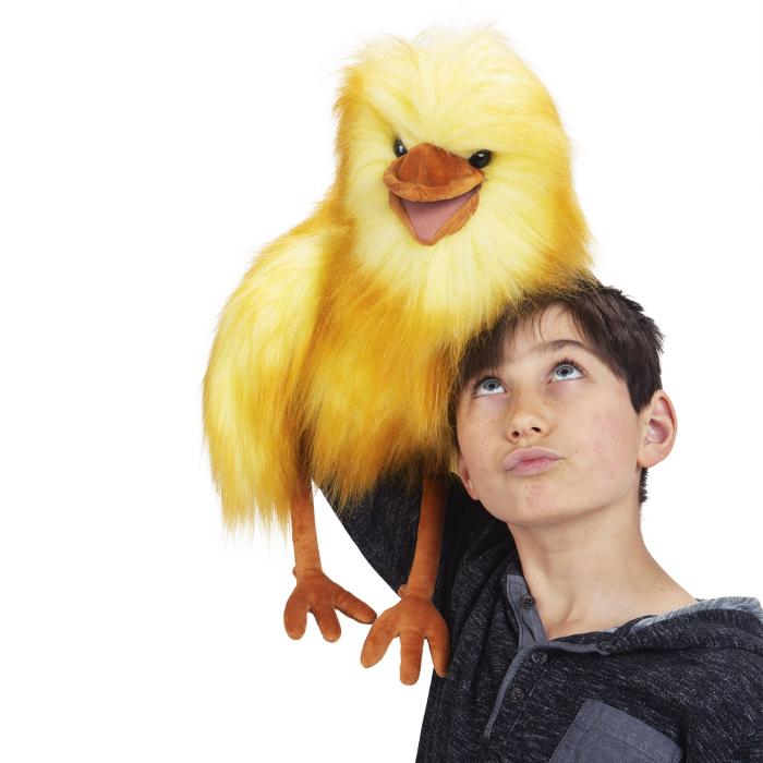 Folkmanis Handpuppe Lustiger Vogel / Funny Bird - 3172