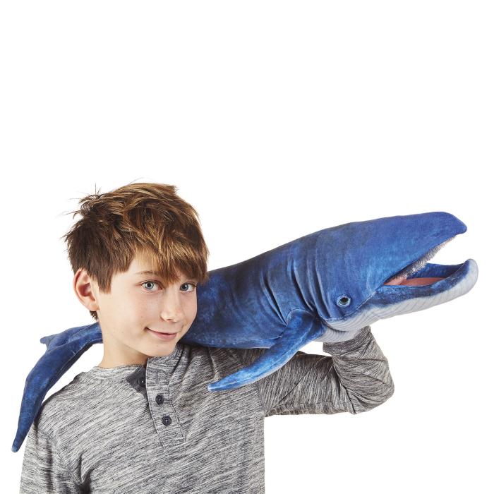 Folkmanis Handpuppe Blauwal - 3182