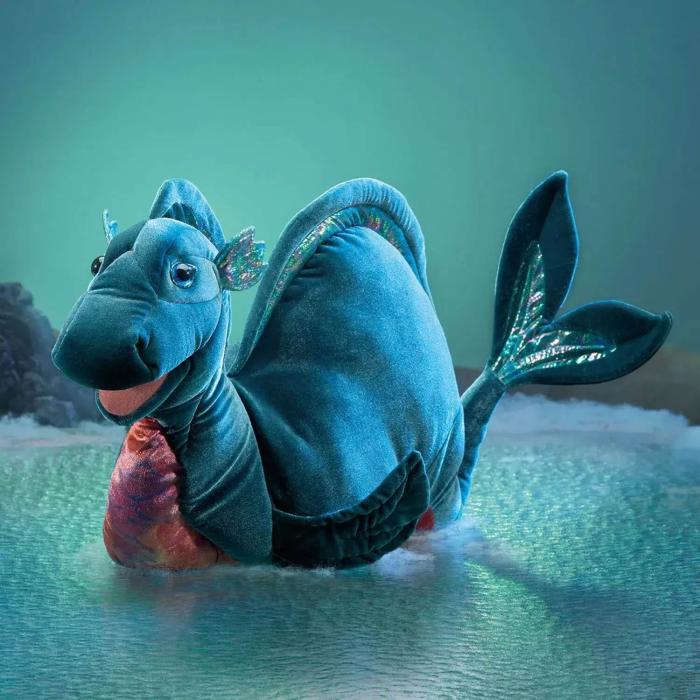Folkmanis Handpuppe Nessie / Ungeheuer von Loch Ness - 3219