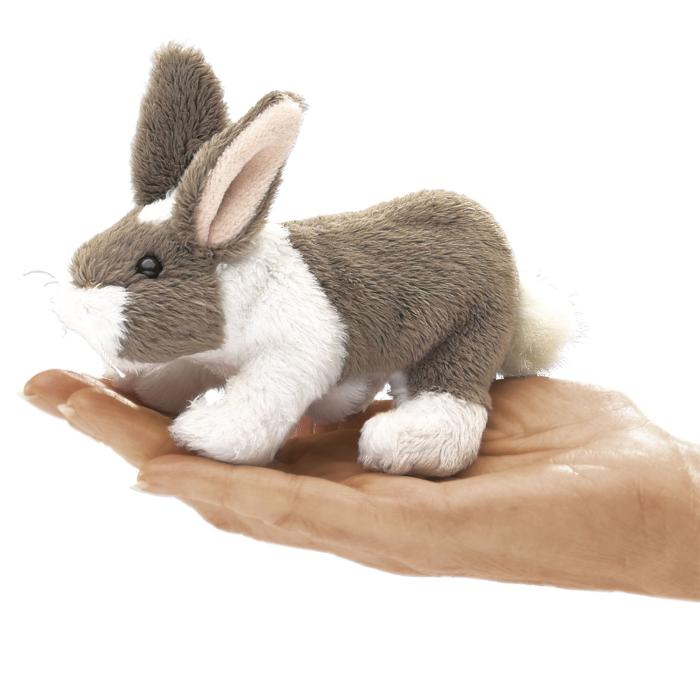 Folkmanis Fingerpuppe Mini Hase