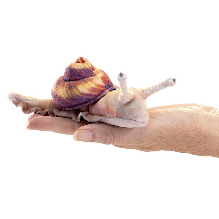 Folkmanis Fingerpuppe Mini Schnecke - Mini Snail