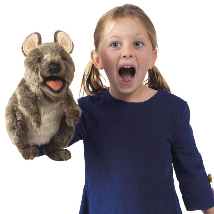 Folkmanis Handpuppe Quokka / Kurzschwanzkänguru - 3196