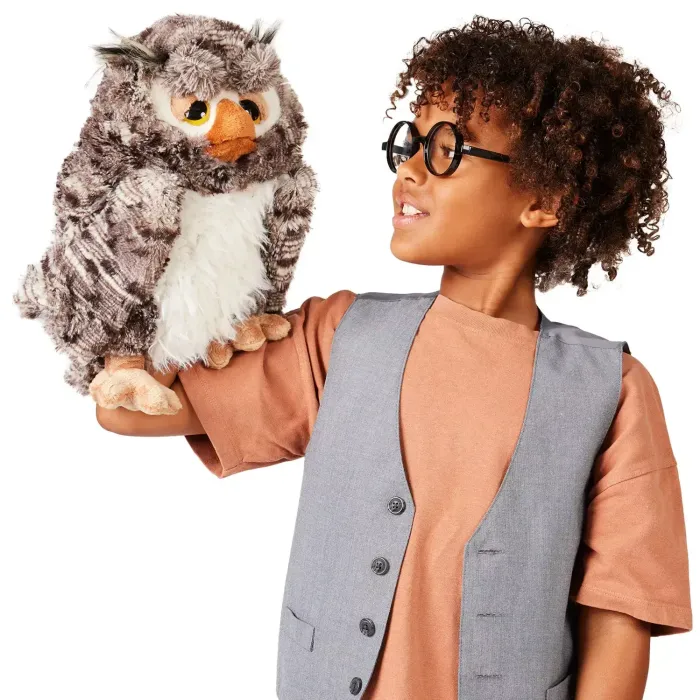 Folkmanis Handpuppe weise Eule - Wise Owl