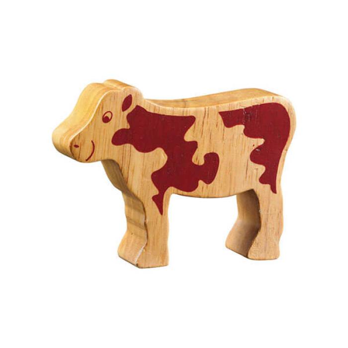 Holztier Kalb natur von Lanka Kade