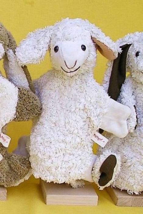 Handpuppe Schaf von Kallisto