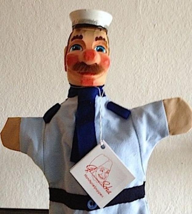 Scheithauer Verkehrspolizist blau - 35cm