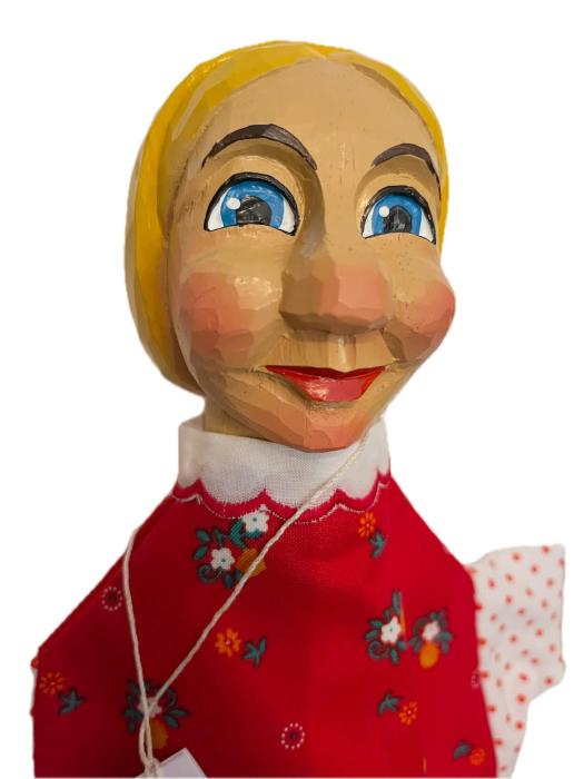 Scheithauer Kasperlefigur Gretel 35cm