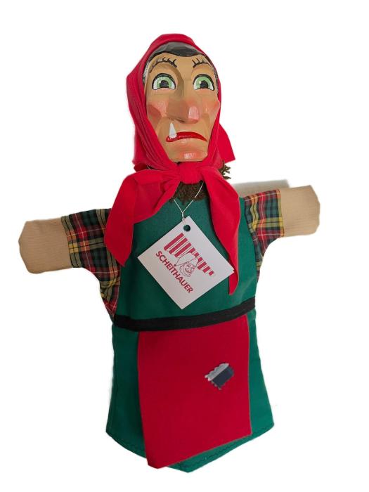 Scheithauer Kasperlefigur Hexe 35cm