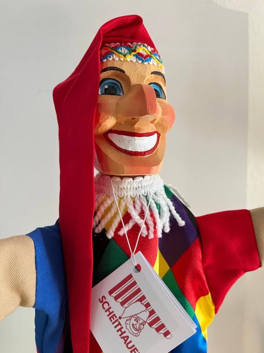 Scheithauer kariert von GiScha mit Beinen 45cm