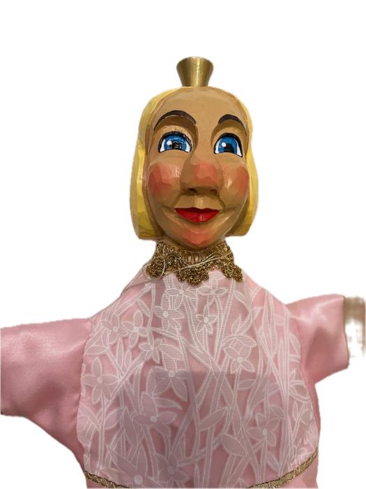 Scheithauer KasperlefGiScha Kasperlefigur Prinzessin 35cmigur Prinz schwarze Haare 35cm