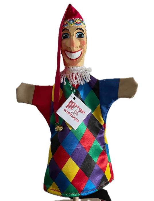 Scheithauer Kasperle bunt kariert 35cm
