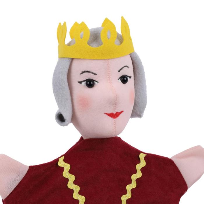 Königin Handpuppe ART-  Handspielpuppe von munabo 32 cm