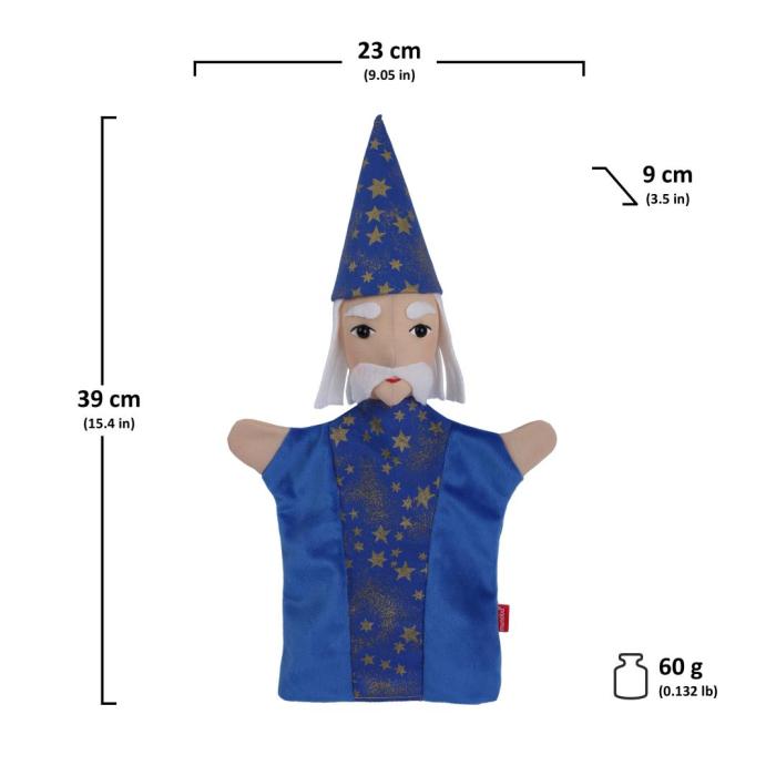Guter Zauberer Handpuppe ART-  Handspielpuppe von munabo 39 cm