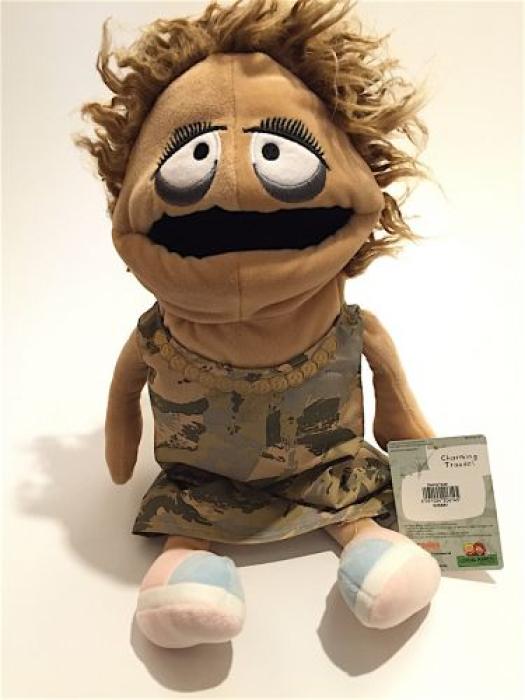 Handpuppe Traudl aus der Wiwaldi Show