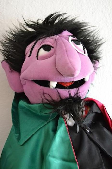Handpuppe Graf Zahl 65cm