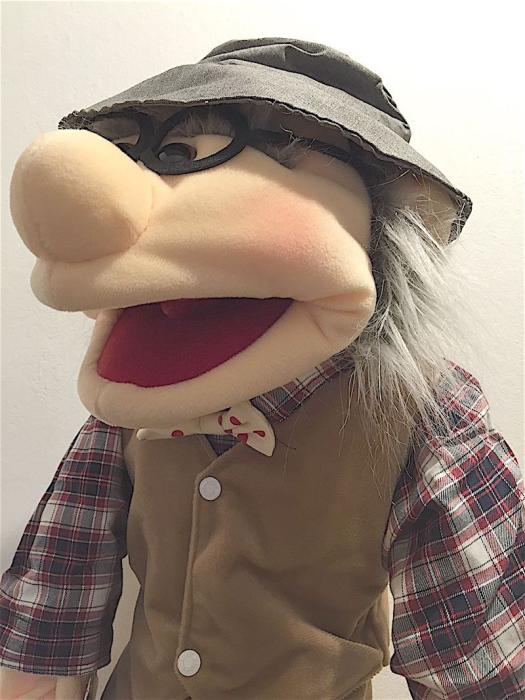 Living Puppets Handpuppe Opa - Großvater 65cm - W500