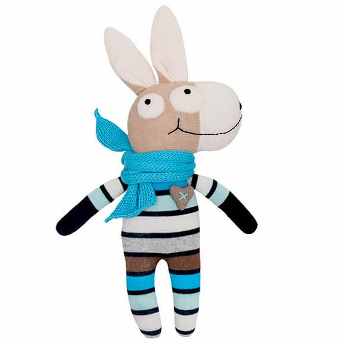 Esel - Sockentier und Kuscheltier von Hickups