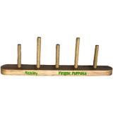 Holzständer für Fingerpuppen von Hickups