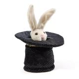 Folkmanis Fingerpuppe Mini Hase im Hut