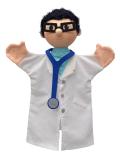 Doktor / Arzt    Handspielpuppe von munabo 27cm